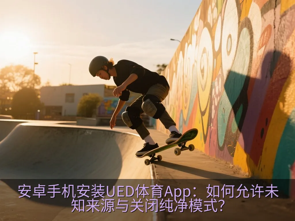 代表应用安全防护与官方绿色认证的扁平化矢量概念图